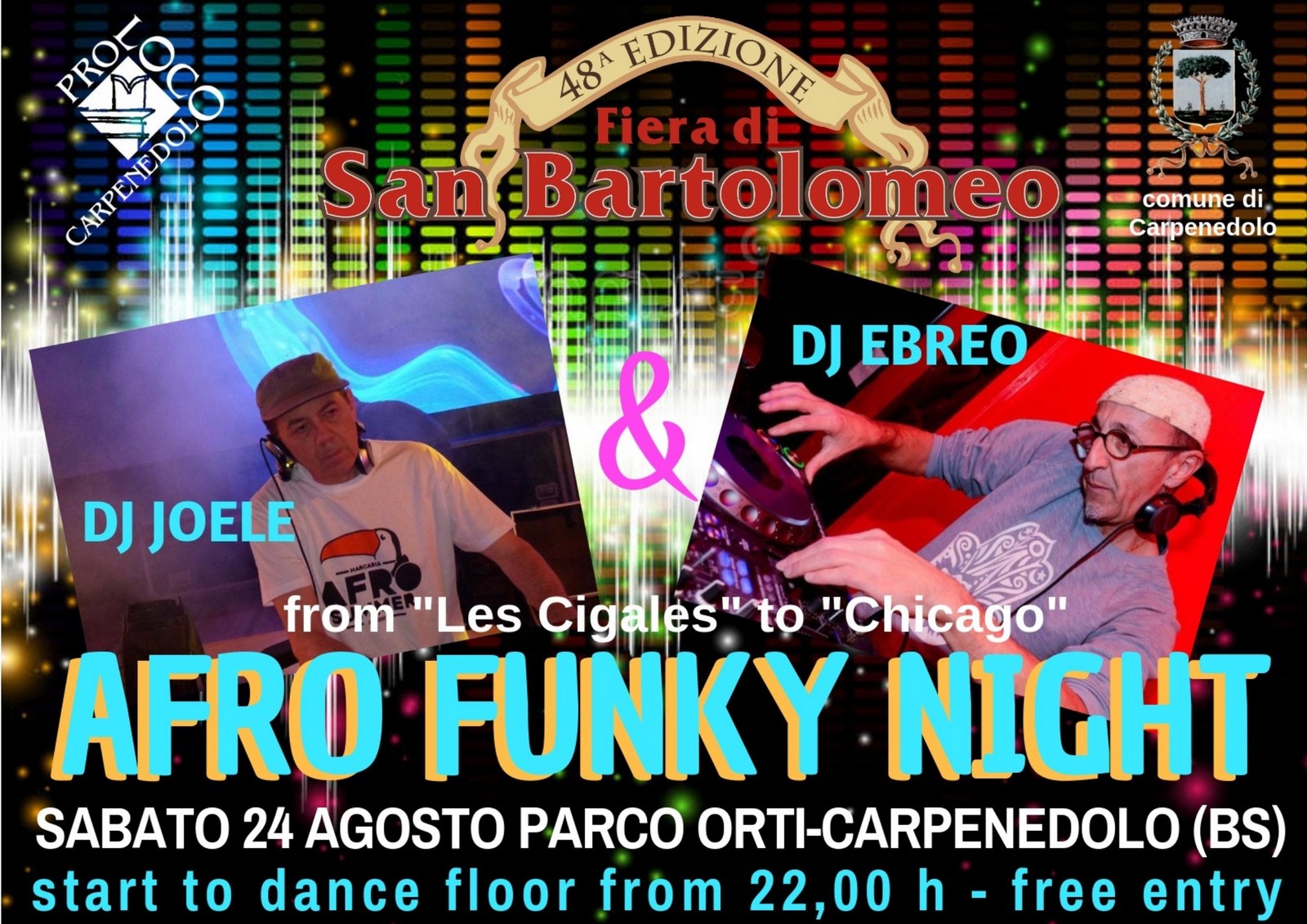 Afro Funky Night – San Bartolomeo 2019