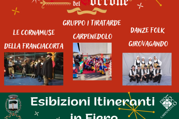 Esibizioni itineranti in fiera del torrone